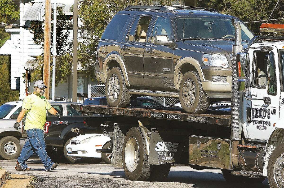 Towing companies owners said at a hearing Wednesday that about 80 percent of their business comes from police calls after crashes or motor vehicle stops where damaged, unlicensed, unregistered or uninsured cars are ordered towed away and stored.