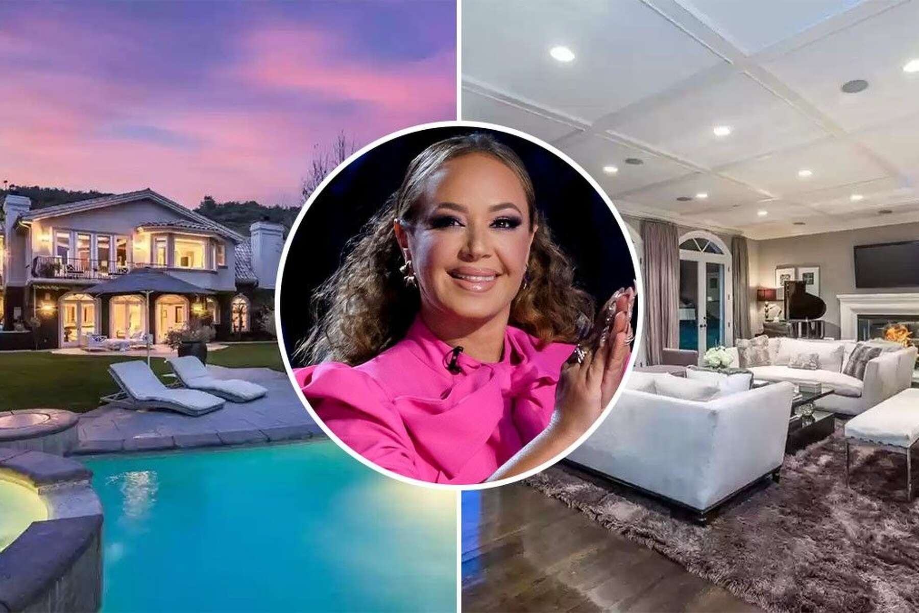 Leah Remini's Ultraprivate $13M Mansion in Studio City ...