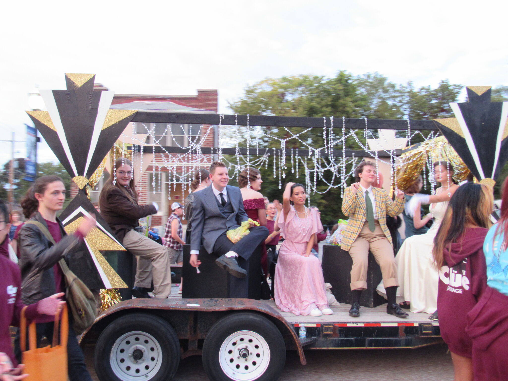 Edwardsville High School holds Parade on Main Street Wednesday