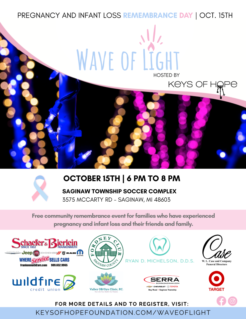 Keys of Hope to host candlelight vigil in Saginaw