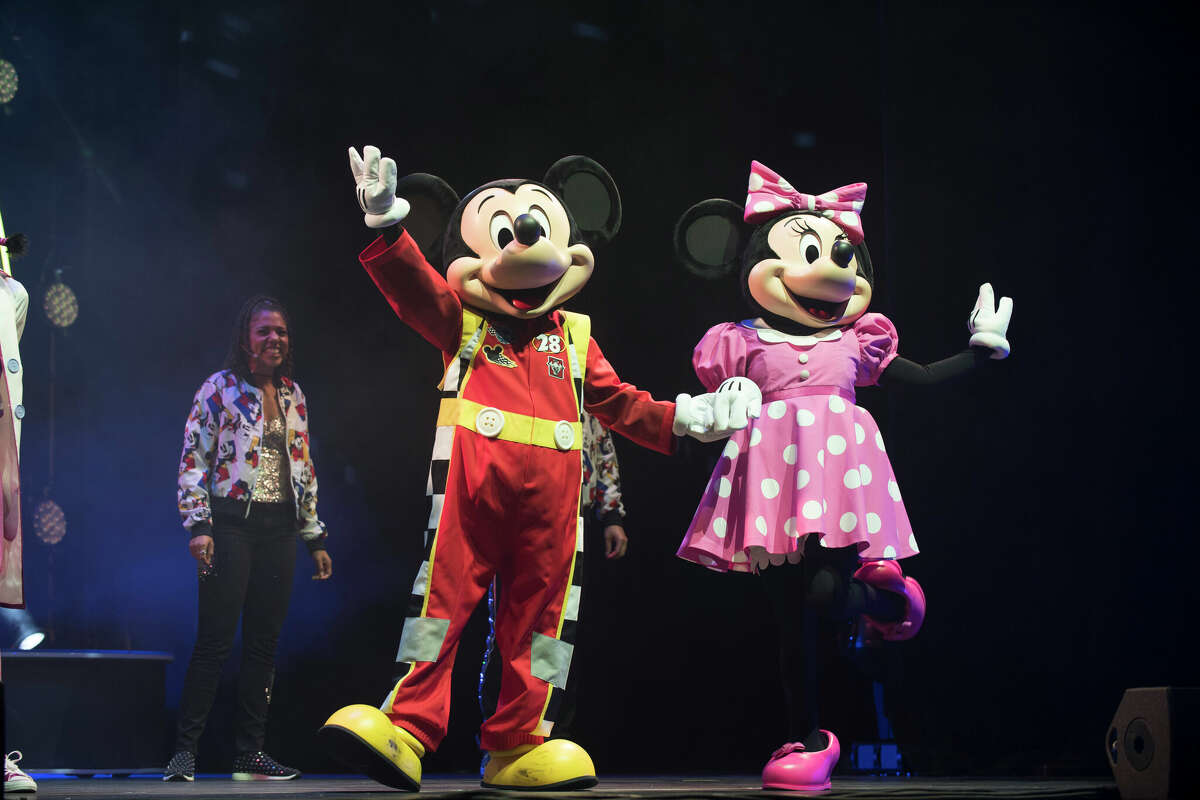 DISNEY JUNIOR DANCE PARTY ON TOUR - "Disney Junior Dance Party On Tour" is traveling the nation with a high-energy interactive live show bringing the beloved characters and music from the #1 preschool television network to life in an immersive concert experience designed for kids and their families. (Matt Petit via Getty Images) MICKEY, MINNIE