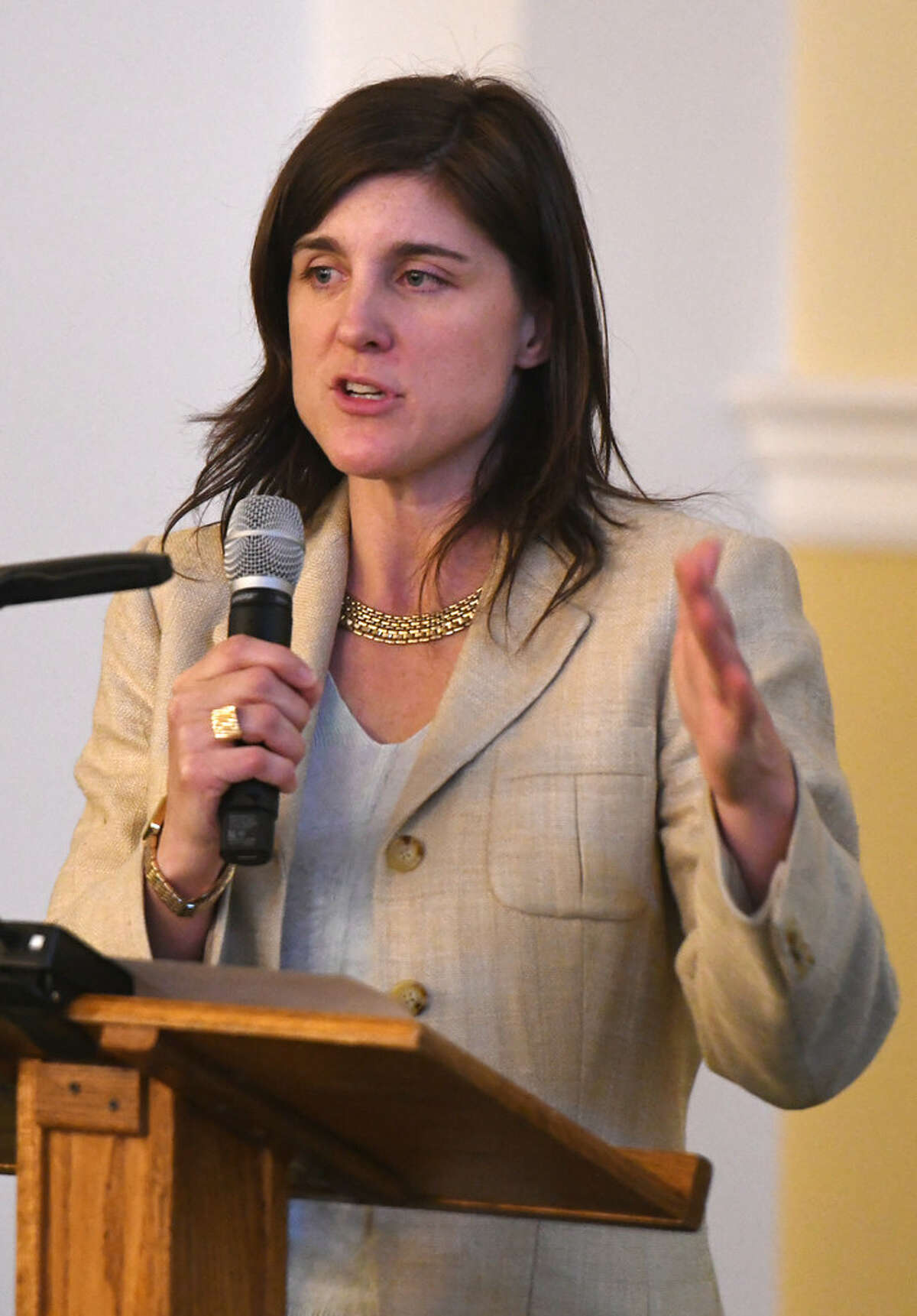Greenwich's Director of Planning and Zoning Katie DeLuca has said she is leaving the position at the end of December. Applications are now being accepted for the open position.