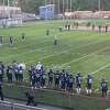 The Ansonia football team improved to 5-0 with an impressive 44-6 win over Wolcott in NVL action in Ansonia, Thursday, Oct. 6, 2022.