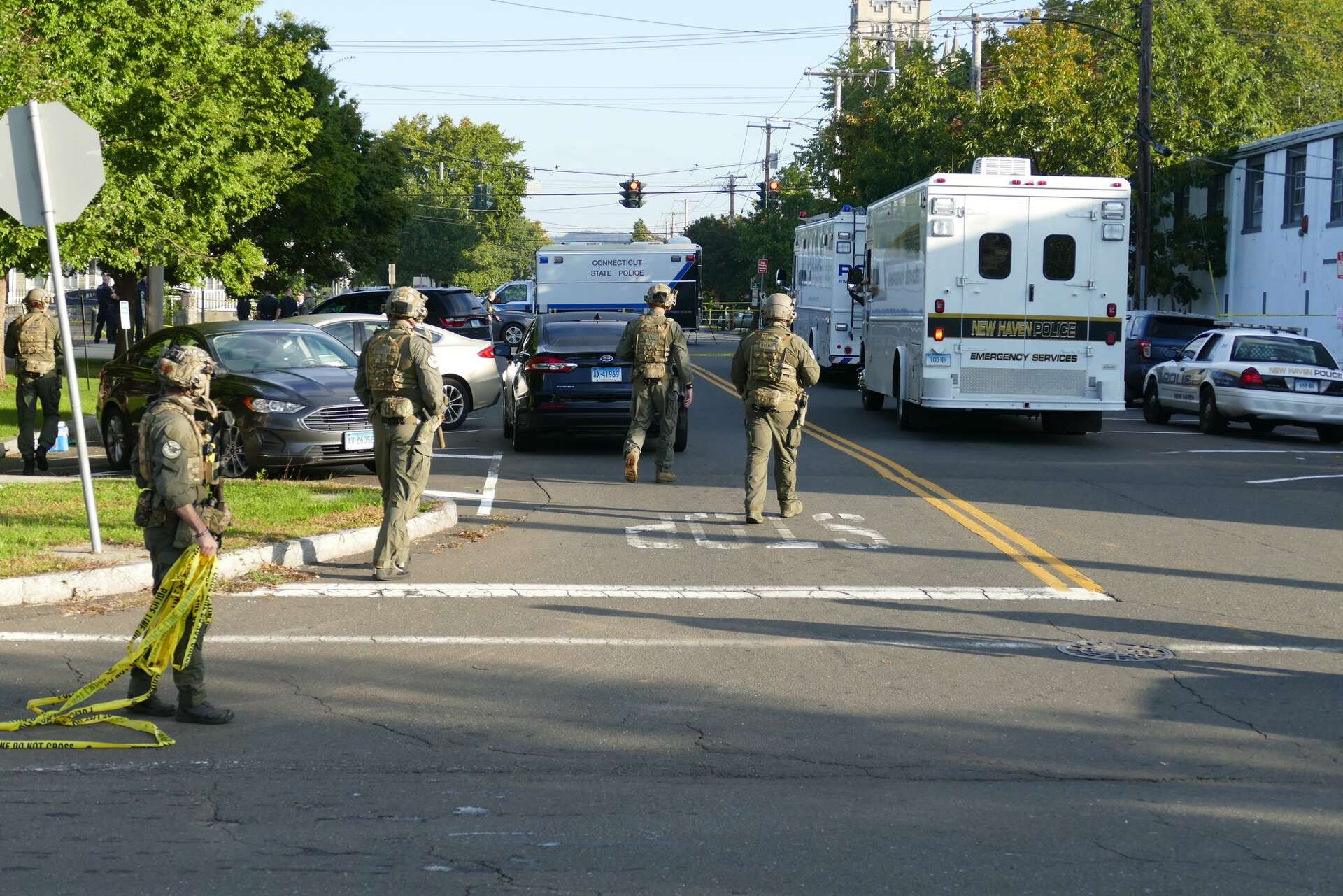 Official: Gunman ID'd in shooting of New Haven police officer