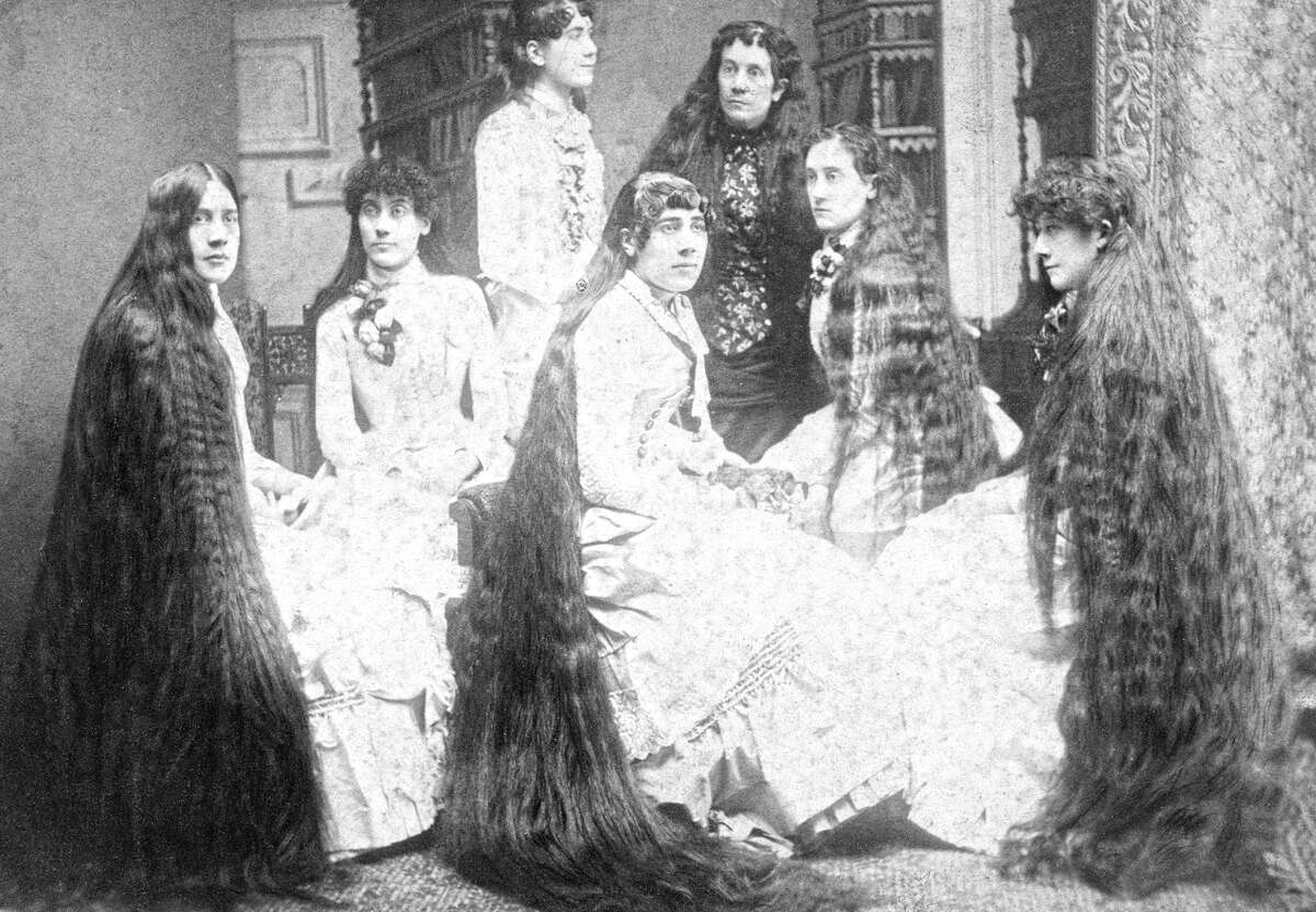 The seven Sutherland sisters had a combined 37 feet of hair.