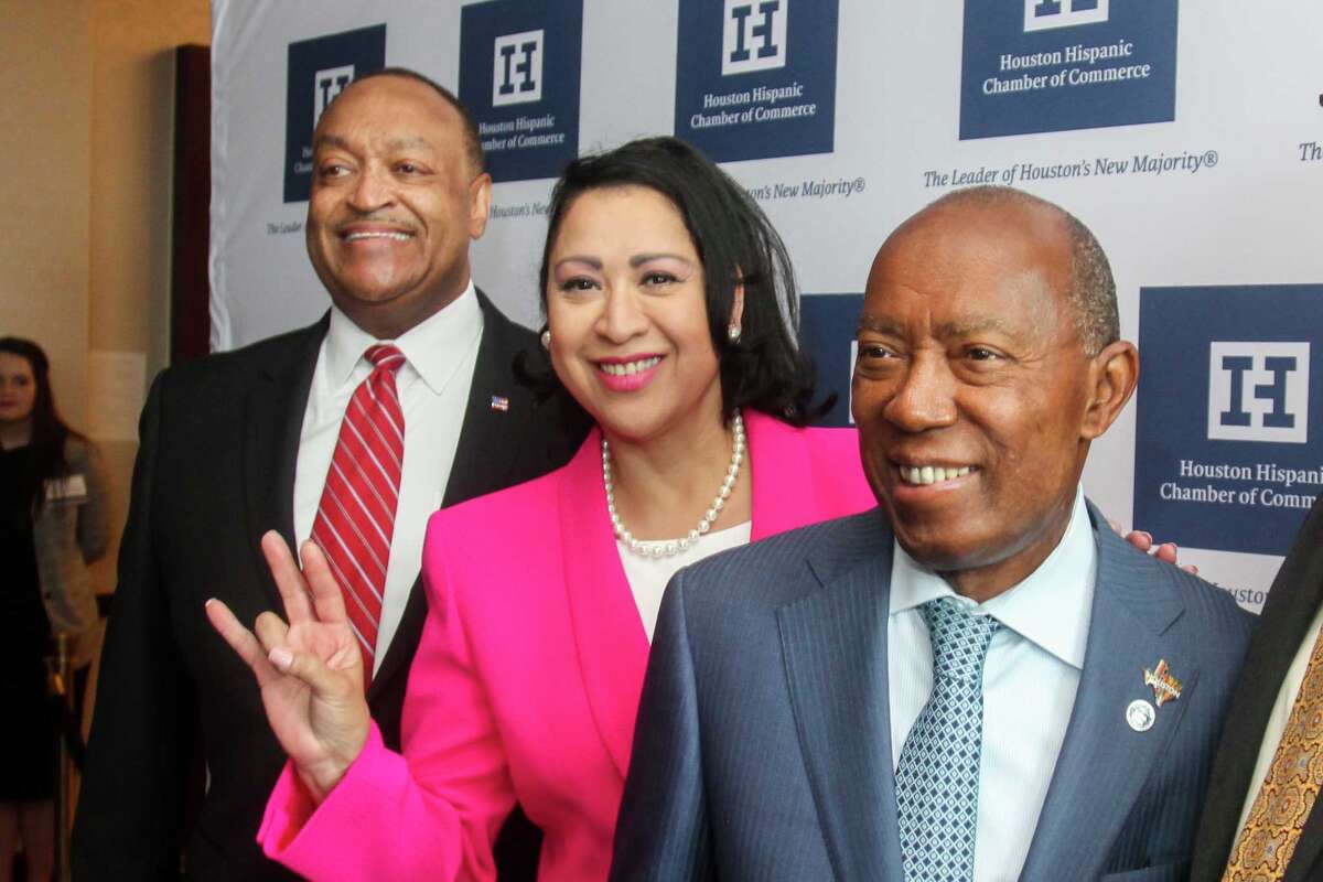 Some 2,000 business and political leaders gathered for the Houston