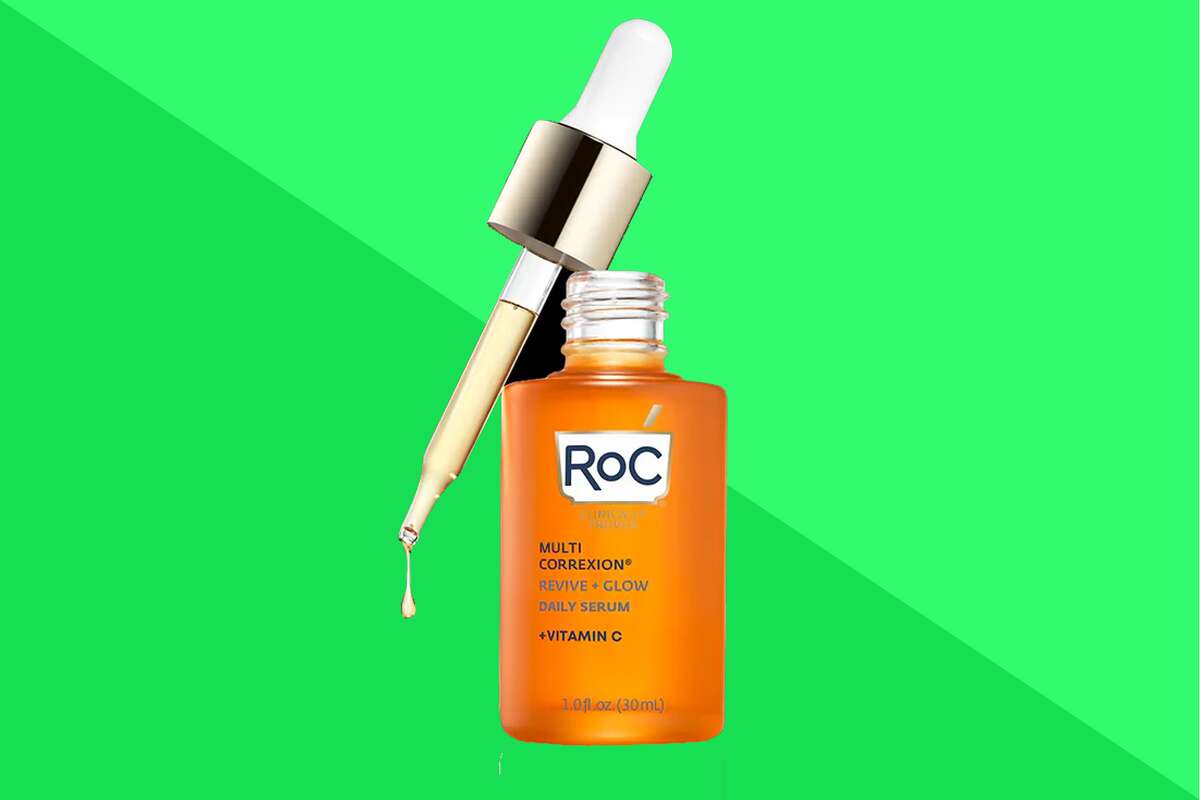 The RoC Multi Correxion Revive Glow 10% Active Vitamin C Serum from Amazon. 