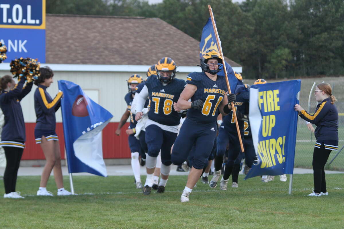 FILE - The Manistee Chippewas defeated Shelby, 54-7, on Oct. 7. 