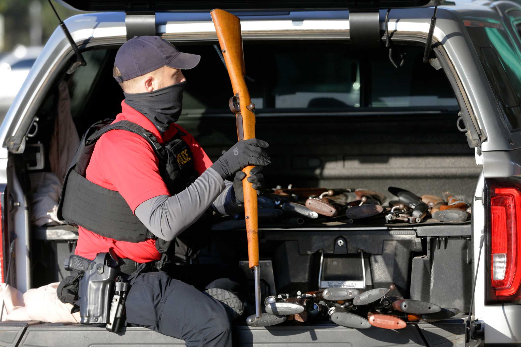 Over 1,200 Guns Collected At Houston's Second Gun Buyback