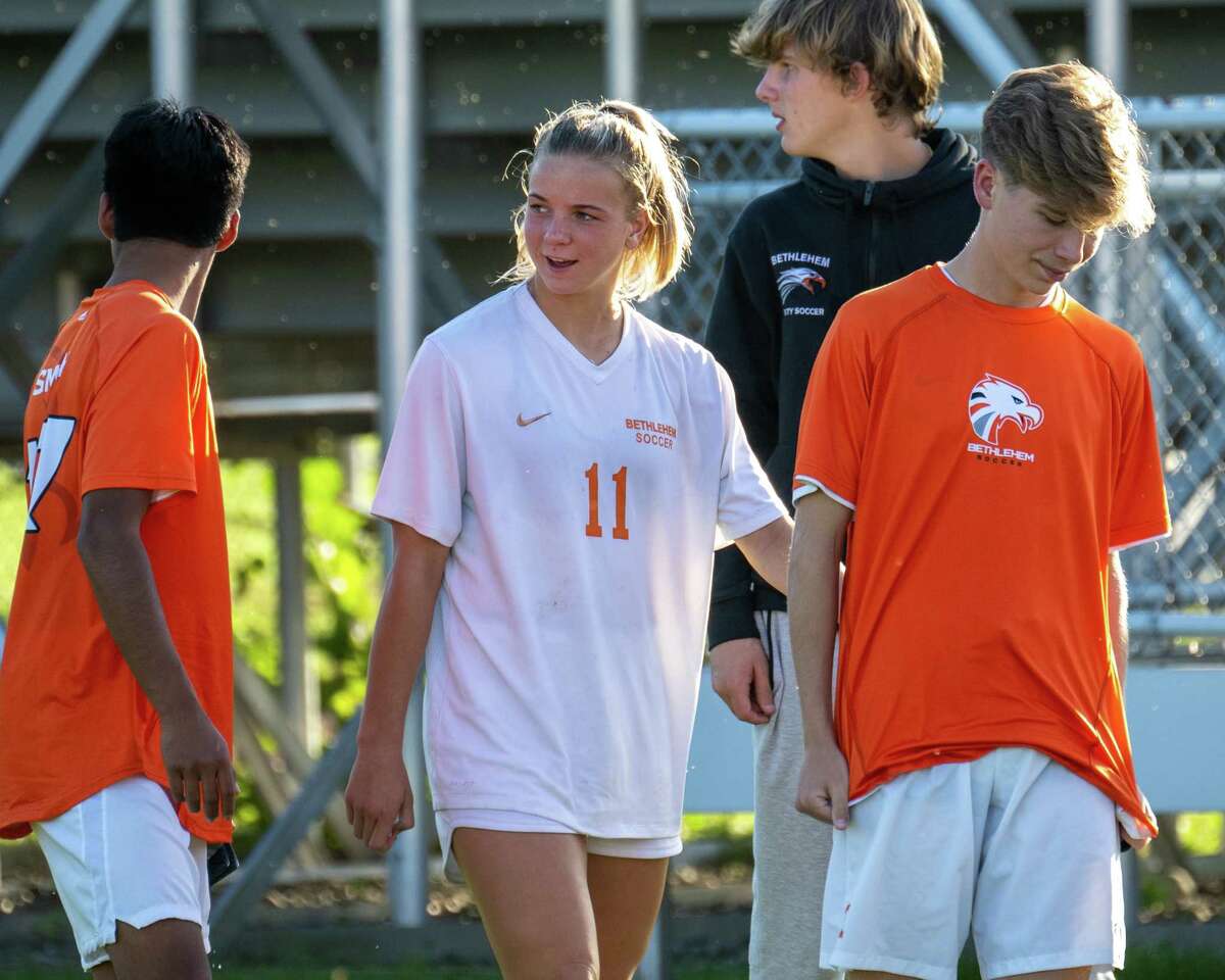 Bethlehem soccer star Claire Hutton seeks growth as a player competing