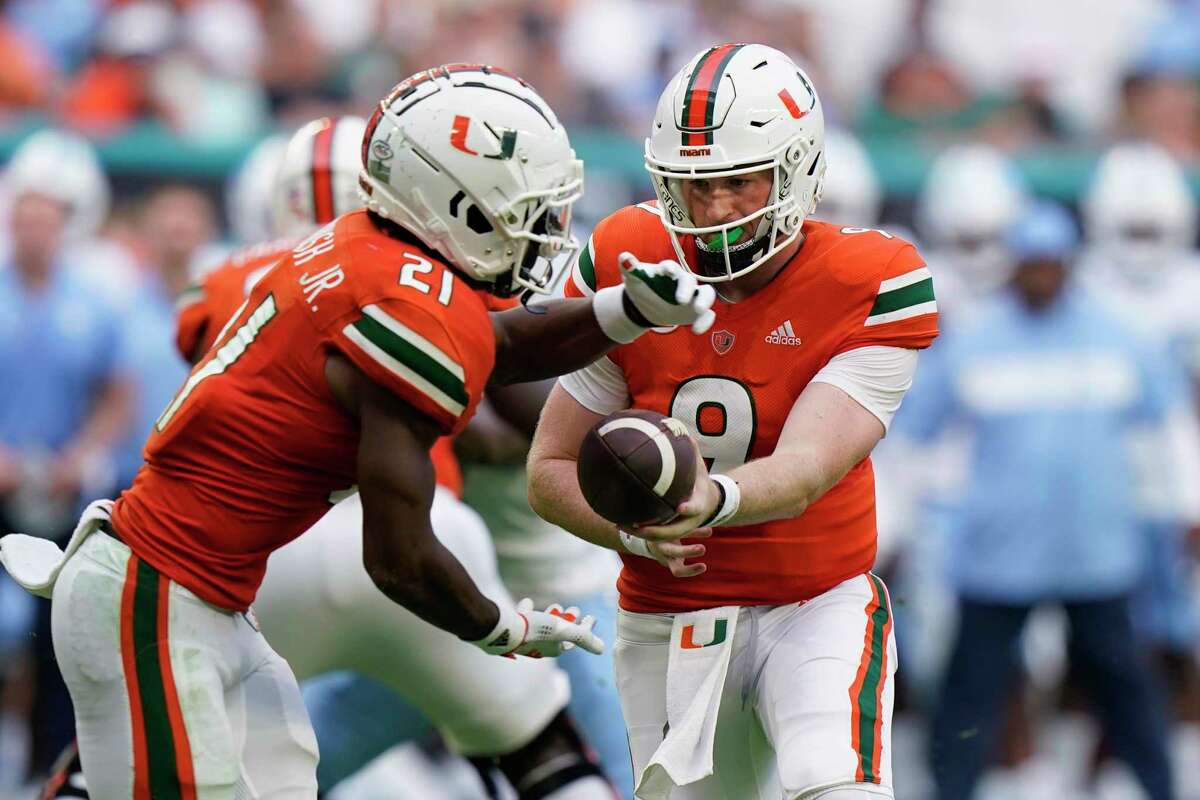 Hurricanes quarterback Tyler Van Dyke 'ready to roll'