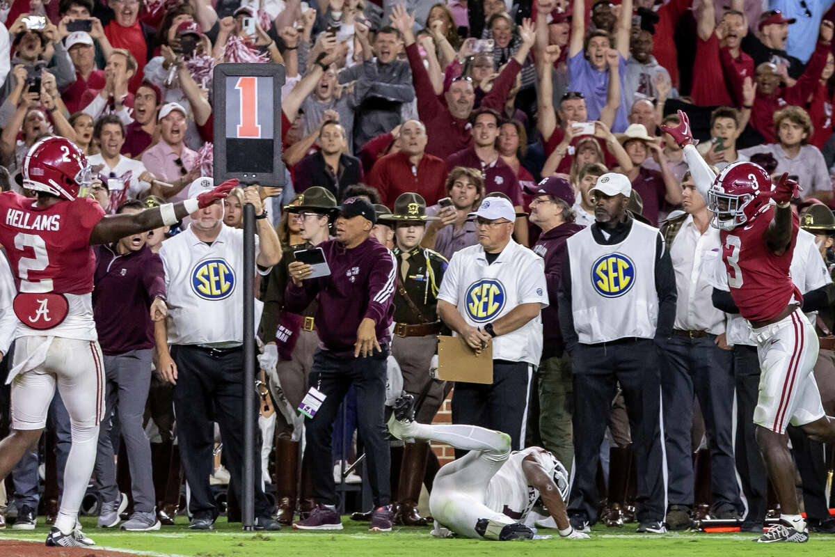 Story photo for Texas A&M comes up just short against No. 1 Alabama