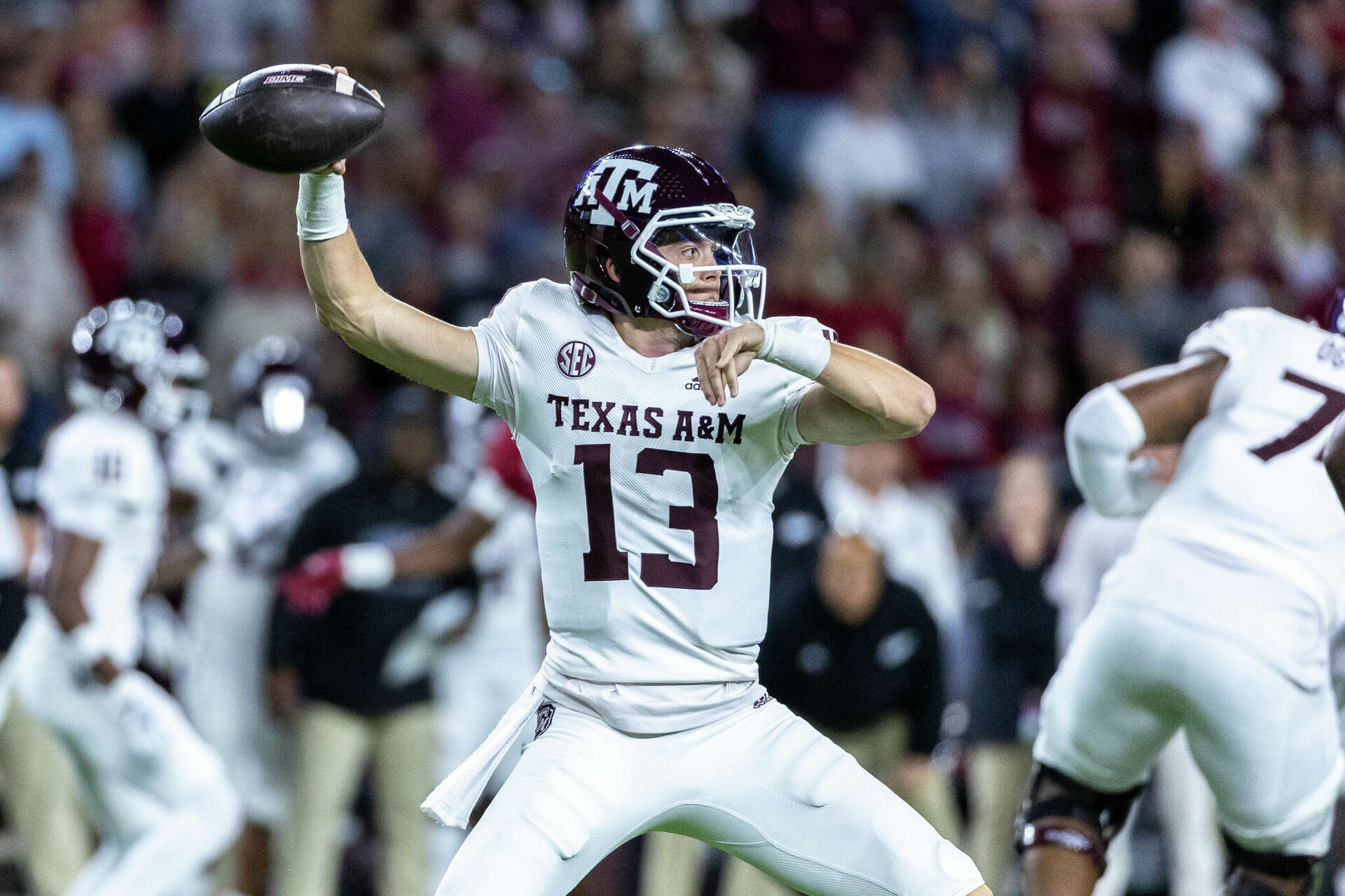 Texas A&M football: QB Haynes King ready for South Carolina game
