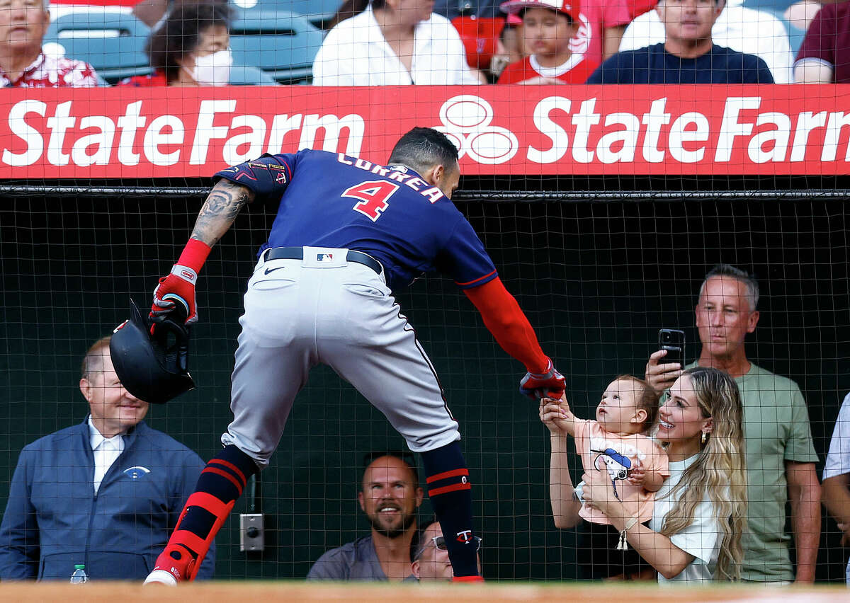 Carlos Correa sitting Wednesday afternoon for Twins