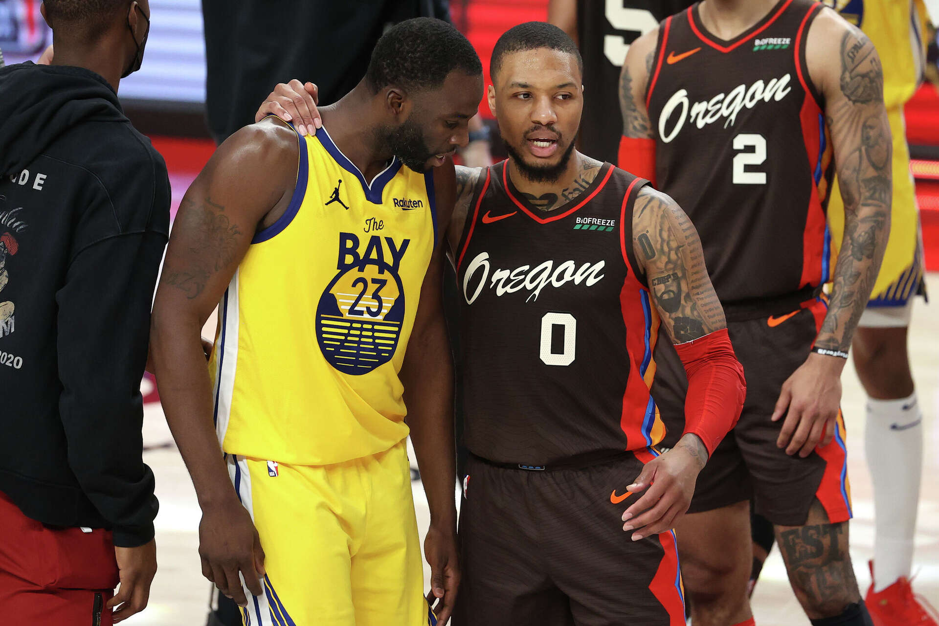 Damian Lillard rips leak of Warriors' Draymond-Poole punch video