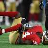 49ers' blowout 37-15 win over Panthers tainted by multiple injuries