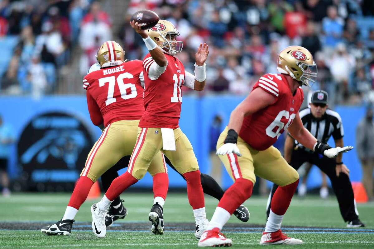 jimmy garoppolo carolina panthers