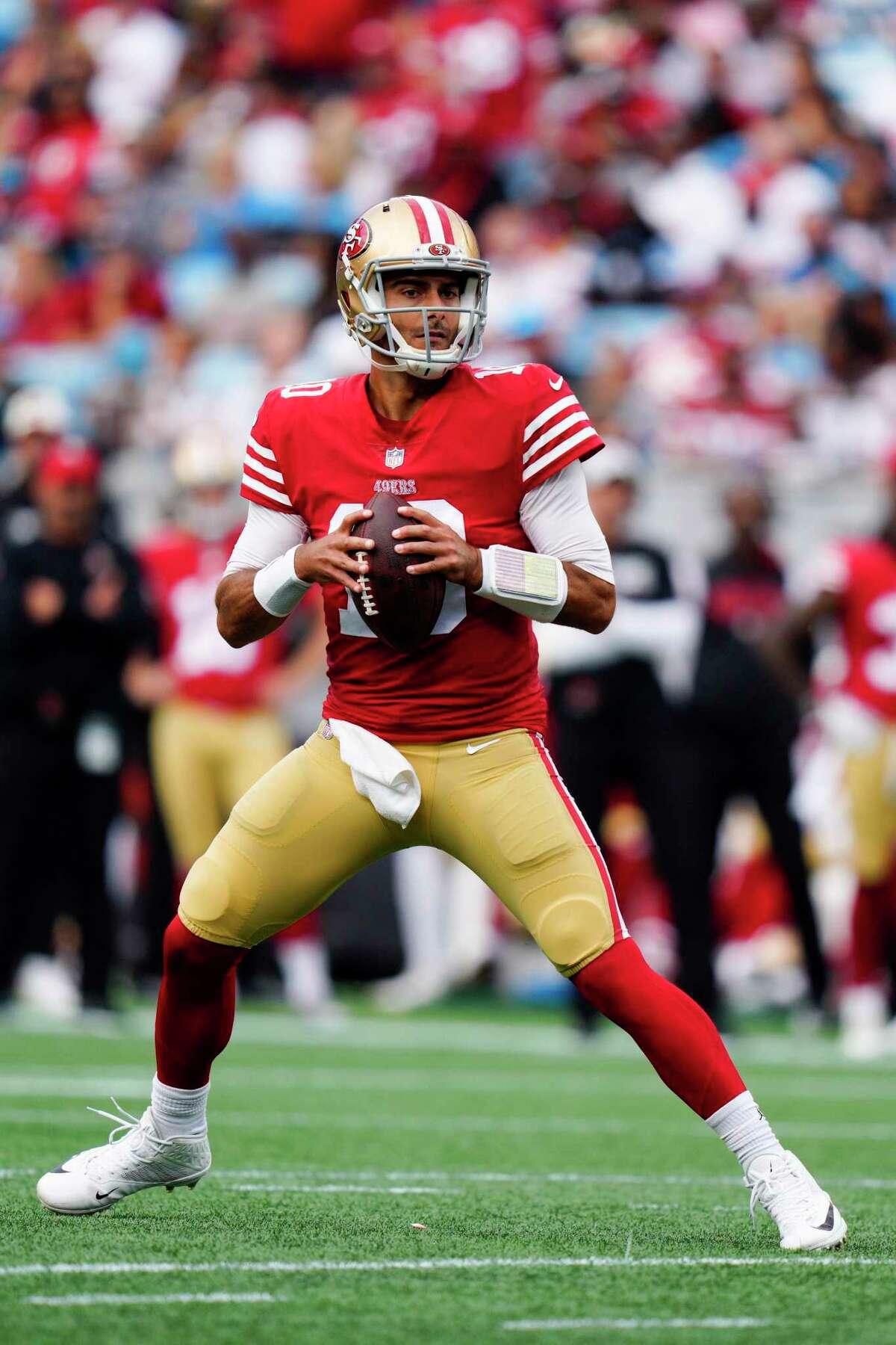 Jimmy G.'s competence has 49ers' Shanahan singing 'love the one