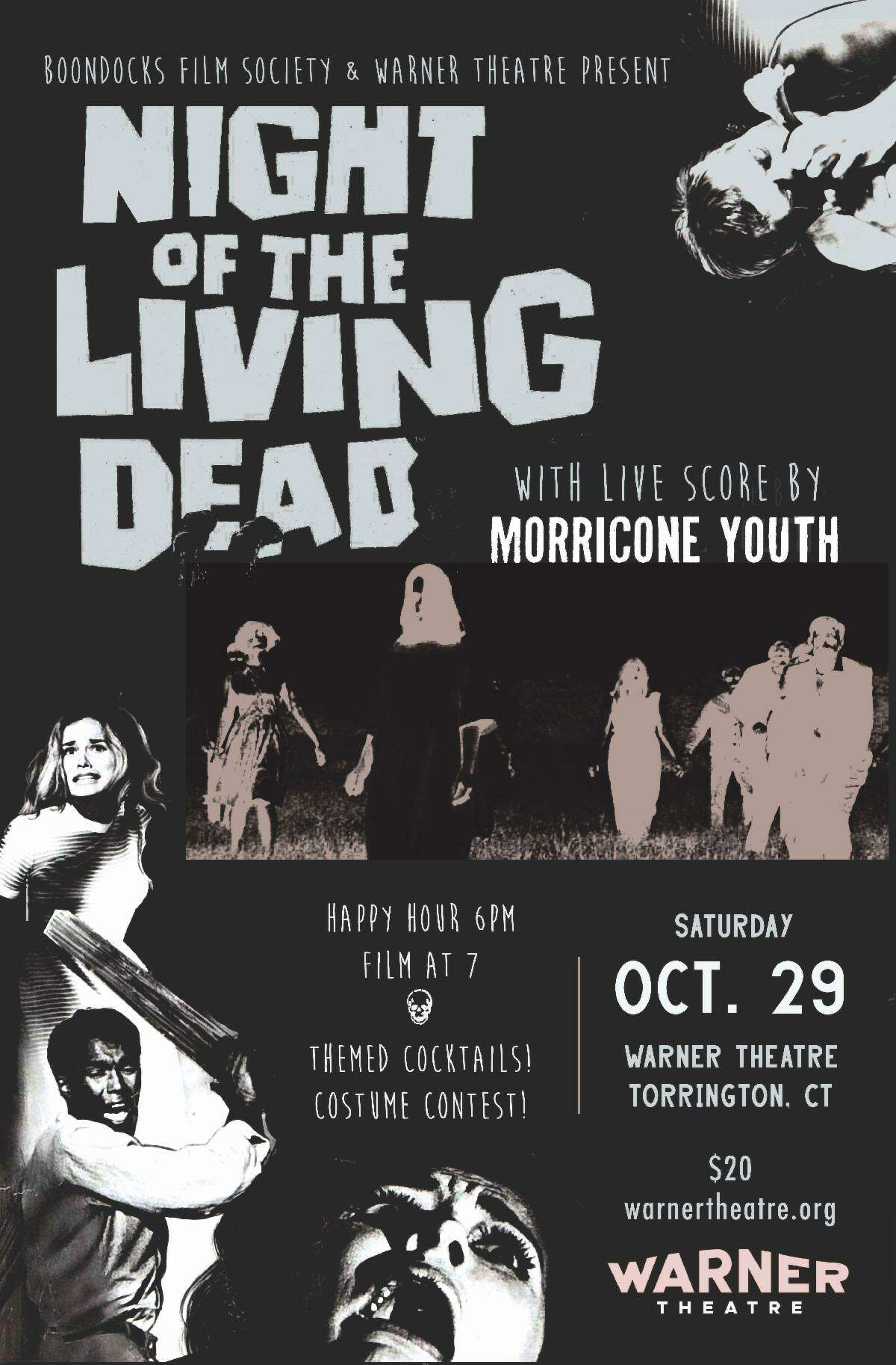 Torrington theater, film society present Night of the Living Dead