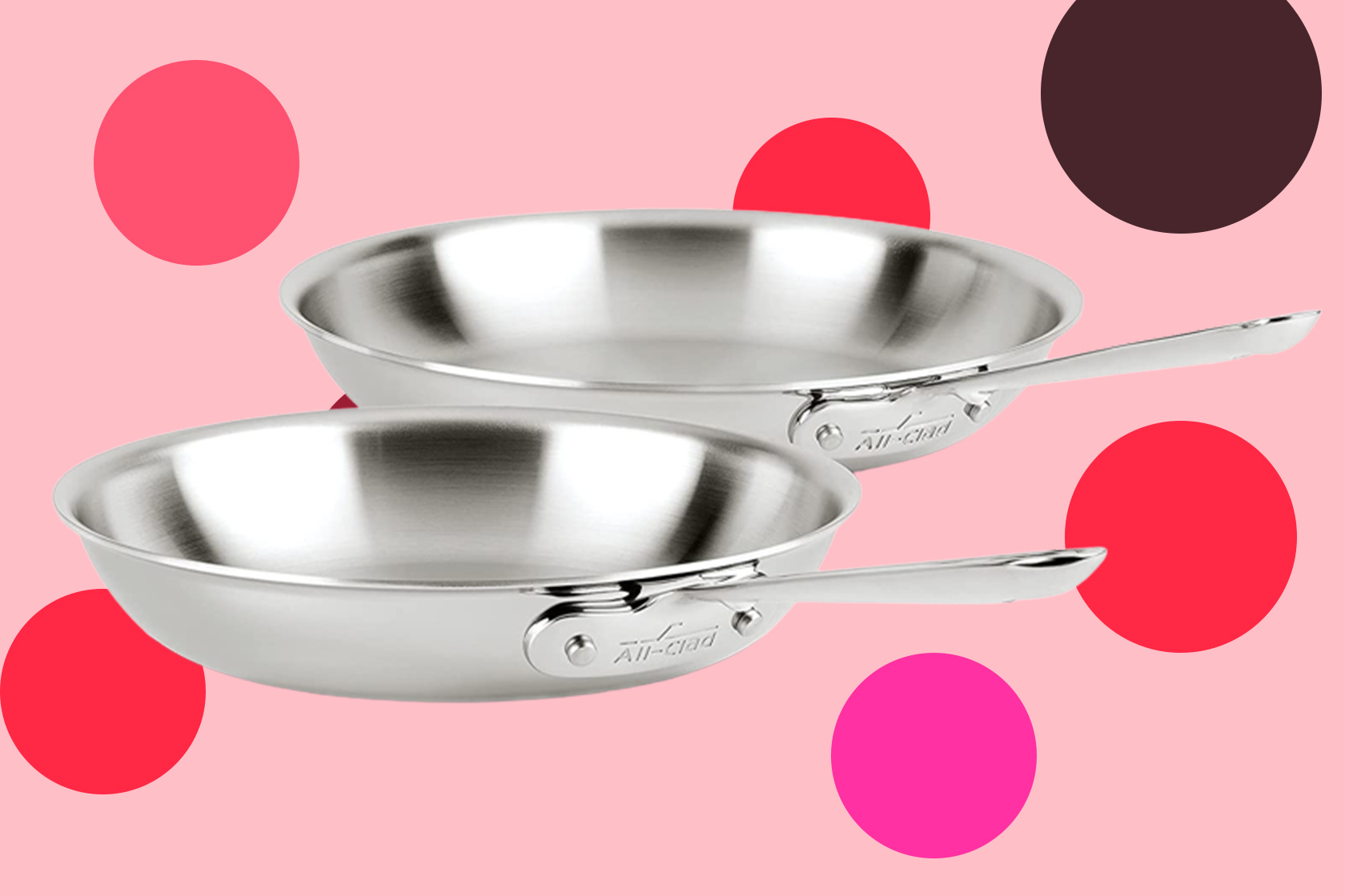 Get 2 stainless steel All Clad pans for 30% off during Amazon #39 s fall