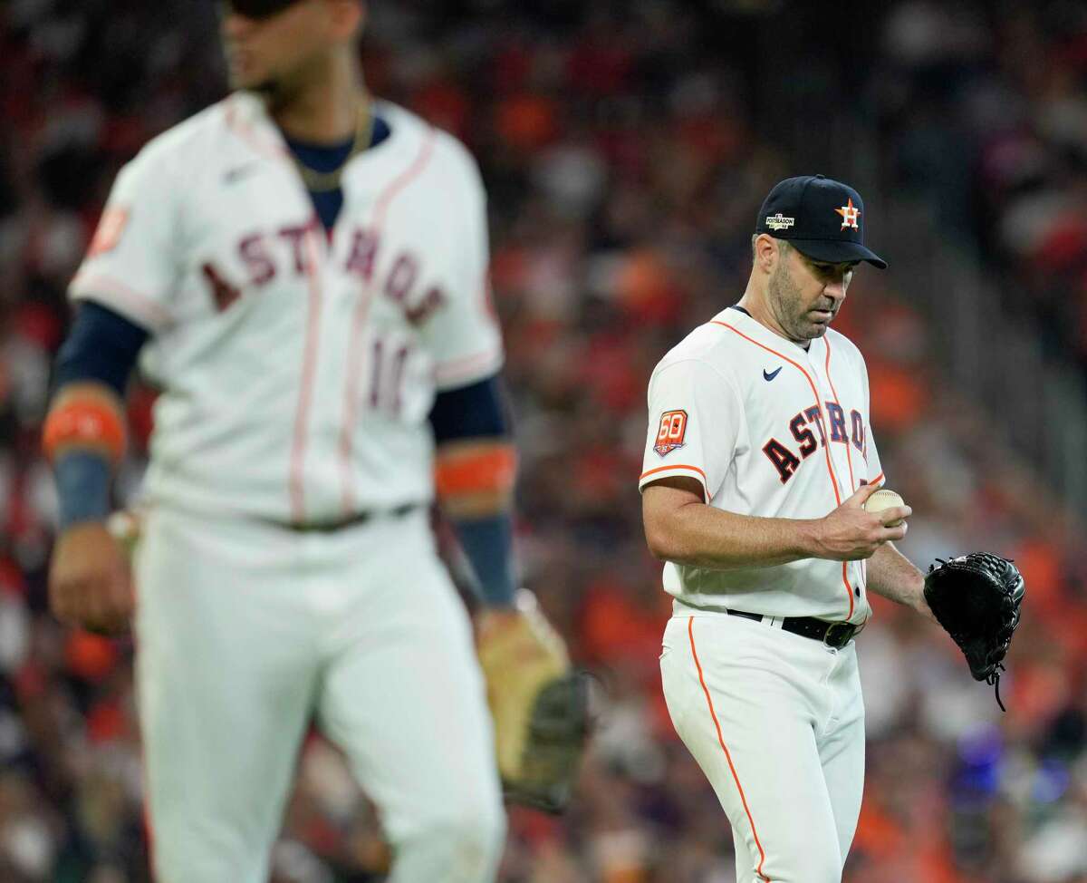 Should the ALDS best-of-five series extend beyond three games, the Astros could turn to Justin Verlander once again. 