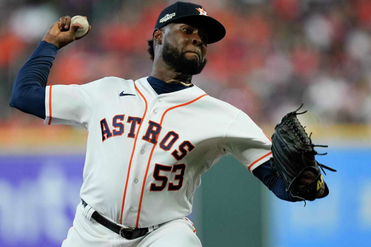 Story photo for Astros tab Cristian Javier for Game 3.