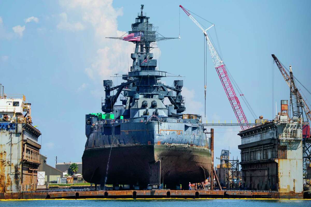 Battleship Texas could be permanently docked in Galveston