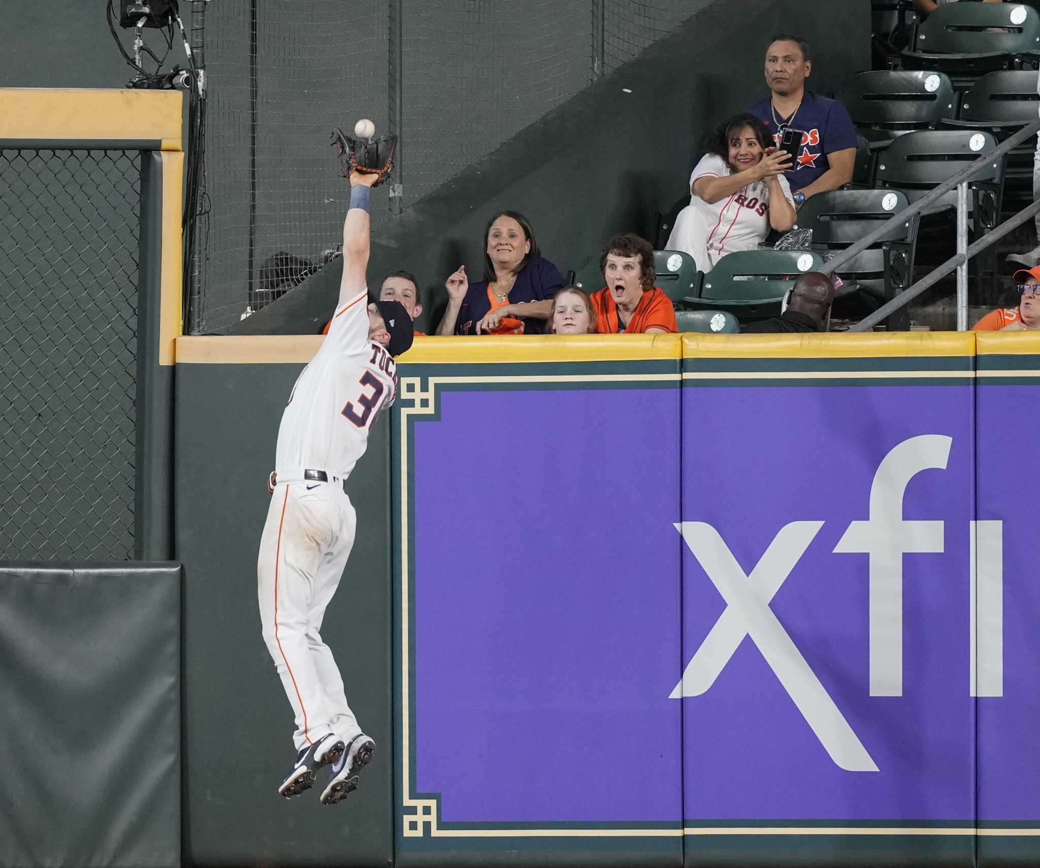 ASTROS FLASHBACK, June 2019: Outfielder Chas McCormick-Wall Flips
