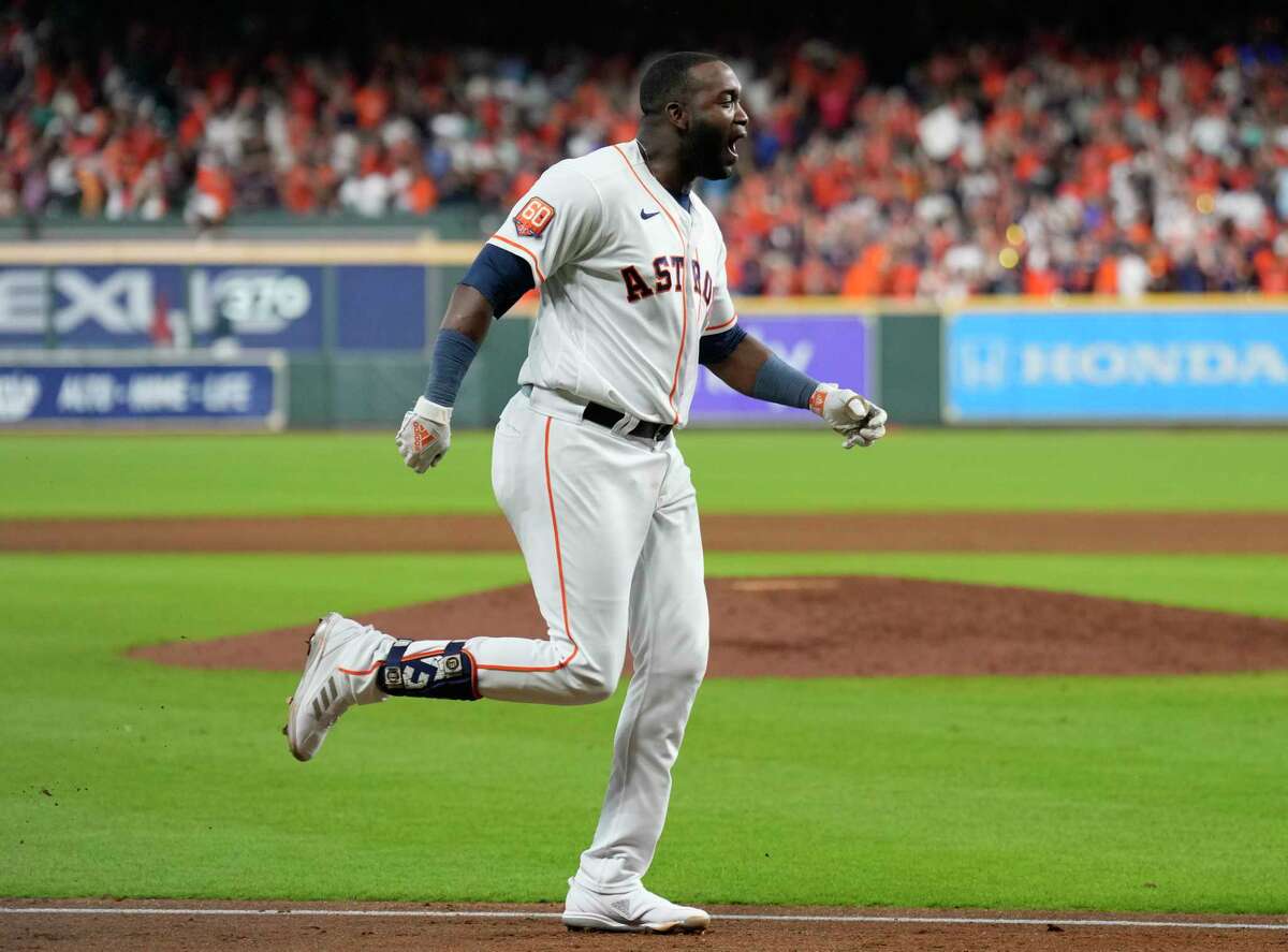 Yordan Alvarez walkoff home run, Astros celebration breakdown