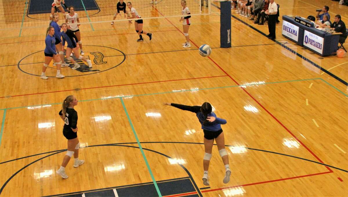 PHOTOS Onekama volleyball outlasted by Benzie Central