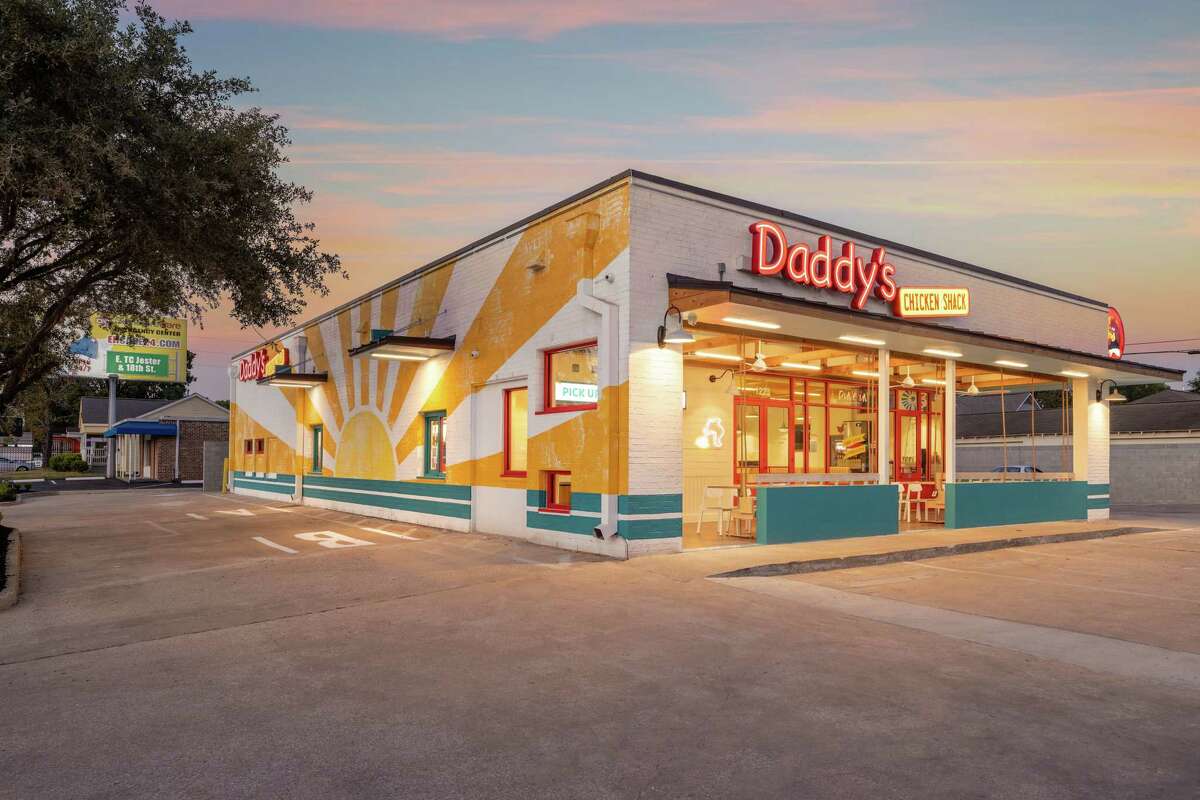 Exterior of Daddy’s Chicken Shack, a fried chicken sandwich concept opening its first Houston location at 1223 W. 11th in the Heights.