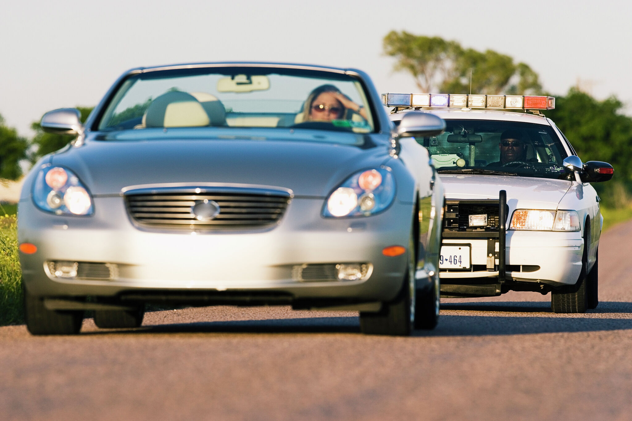 High speed police chase in Lufkin, Texas ends in crash