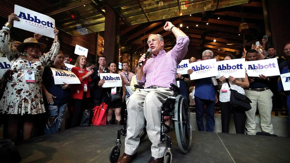 Story photo for In a sharp right turn, Gov. Abbott transforms into culture warrior as he seeks his third term