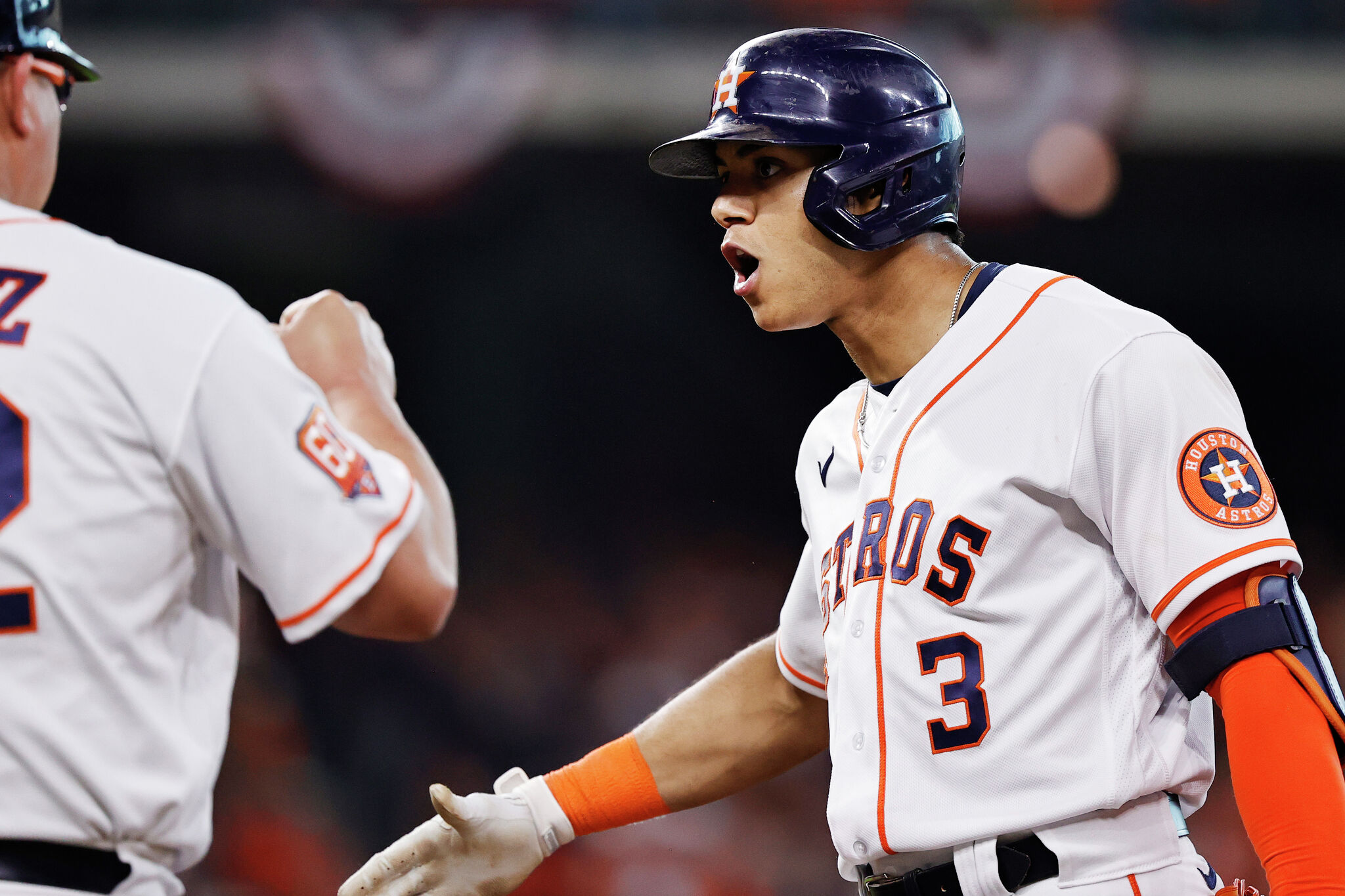 Hunter Brown of the Houston Astros delivers during the first inning News  Photo - Getty Images