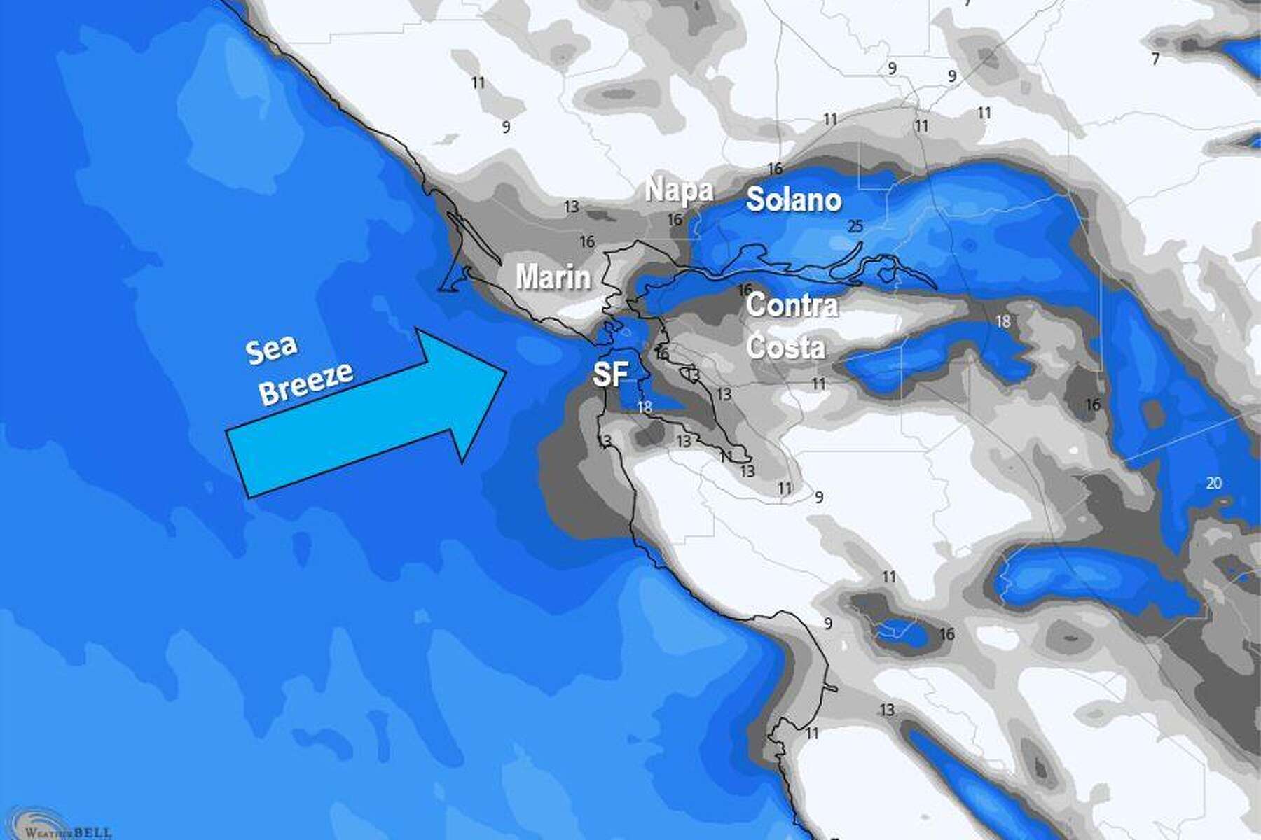 Bay Area forecast: Cooler weather, fog and drizzles are in store