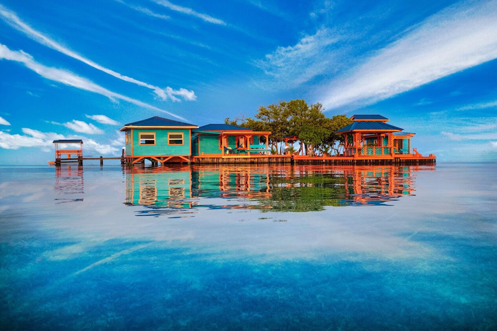 You can rent this private island in Belize for under $900 a night