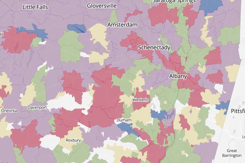 The Most Popular NFL Teams by County, State