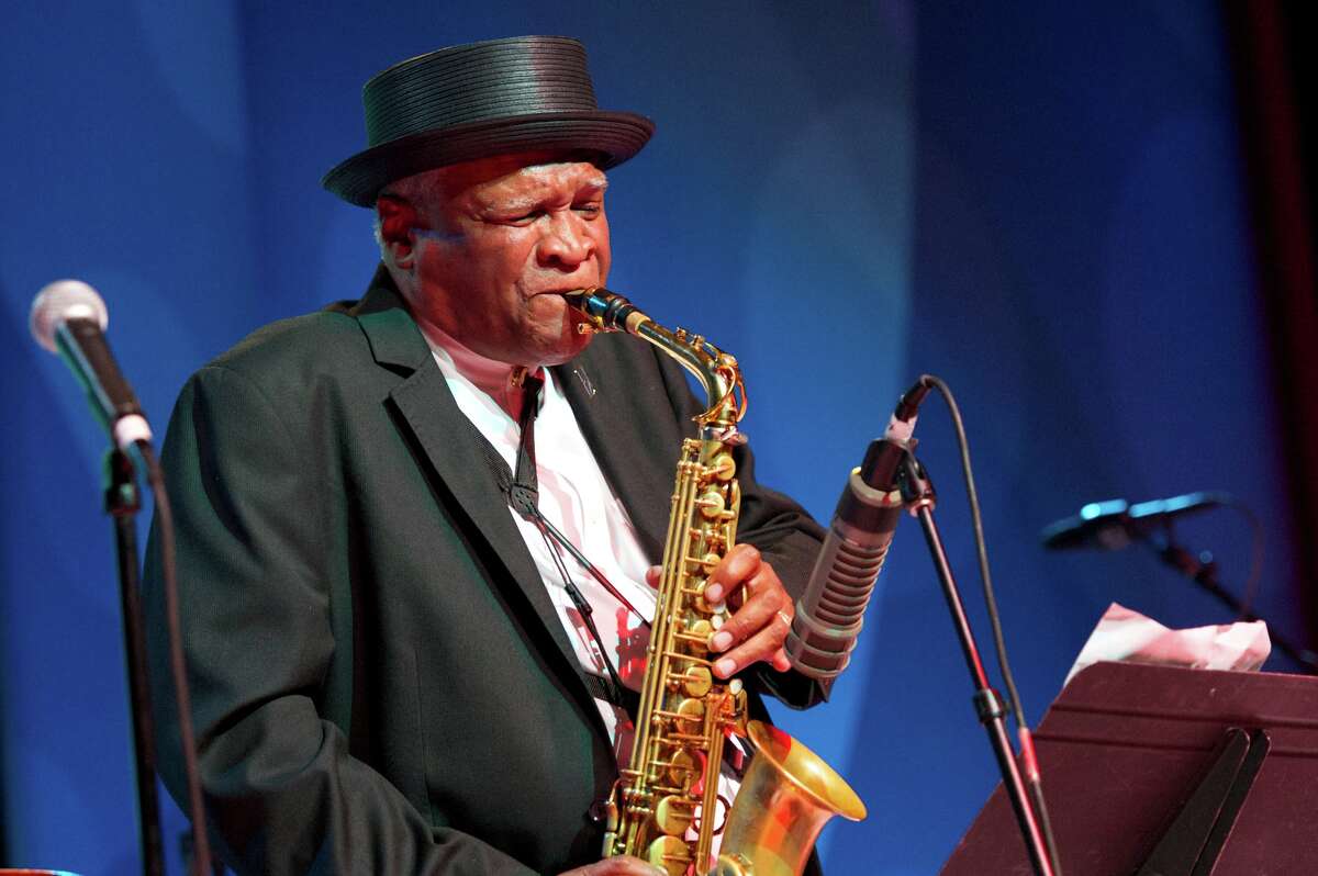 Jazz Saxophonist Bobby Watson performs in 2013 in Washington, DC. (Photo by Earl Gibson III/WireImage,)