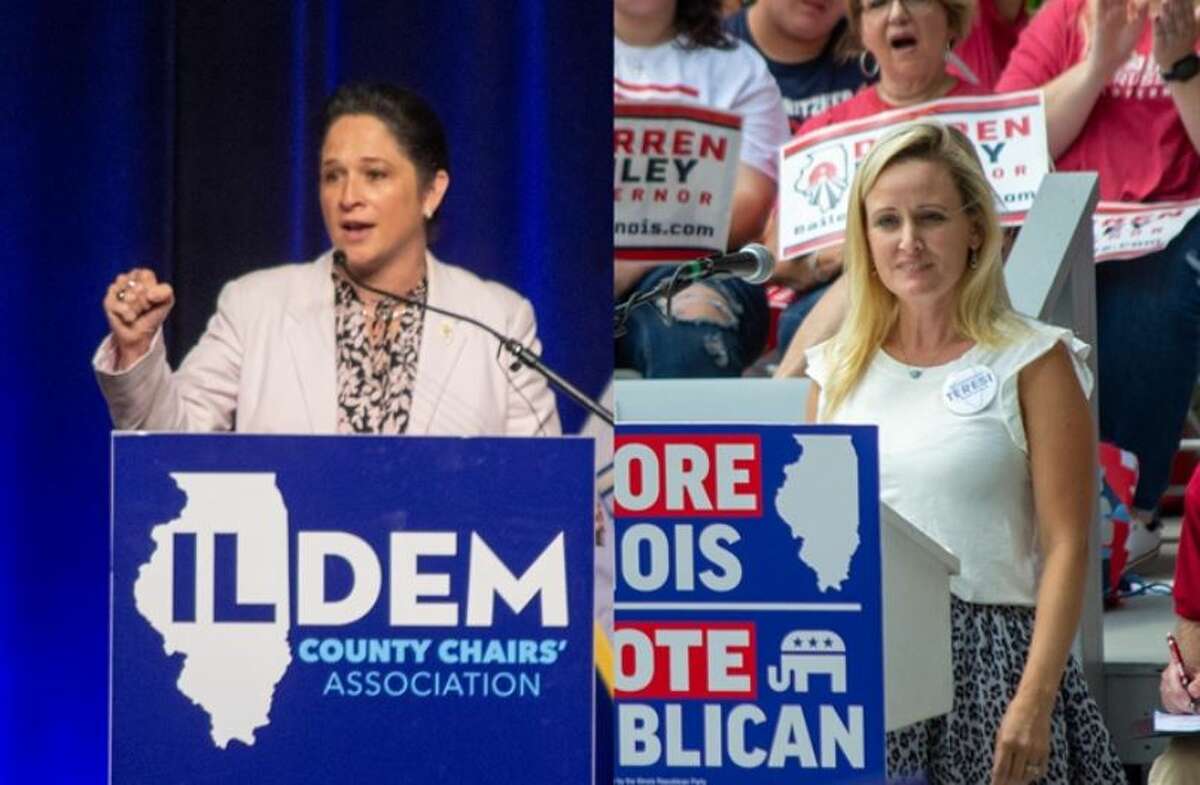 Democratic Comptroller Susana Mendoza is facing Republican McHenry County Auditor Shannon Teresi in the general election for comptroller. 