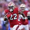 All smiles off the field, 49ers' Jeff Wilson is mayhem in motion