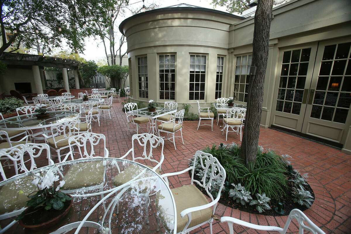 The Betty Coates Patio at the Argyle Club is shown in this photo from 2014.