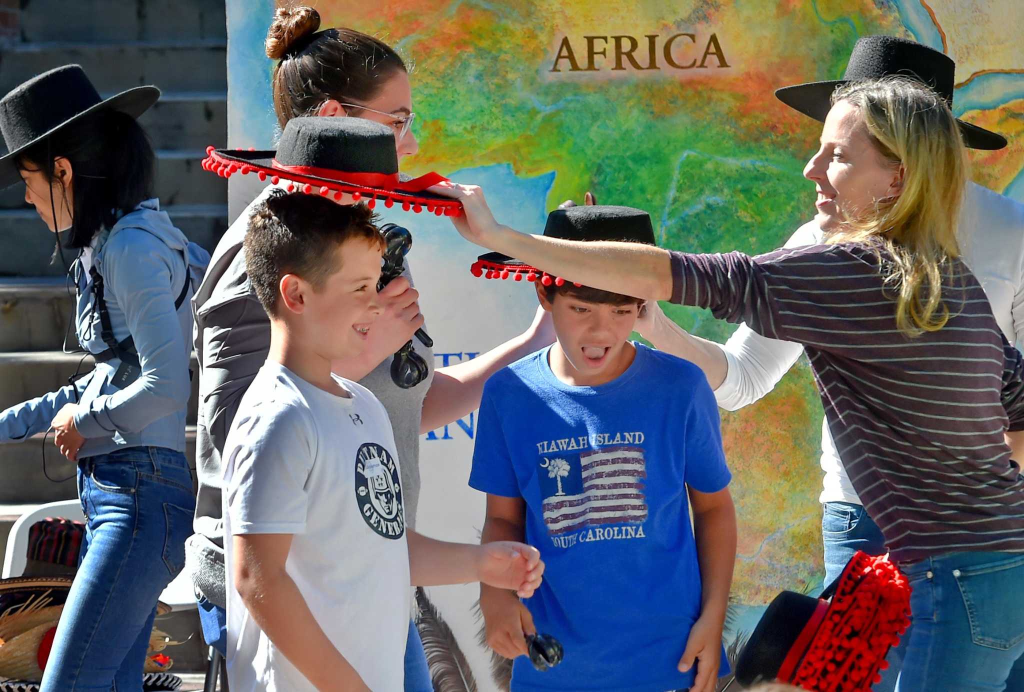 Old Greenwich students take a musical journey to celebrate National Hispanic Heritage Month