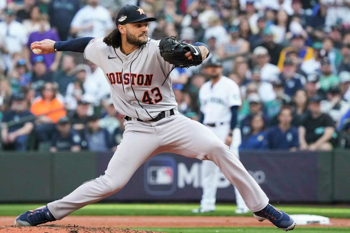 Lance McCullers Jr. in Houston for World Series Game 6