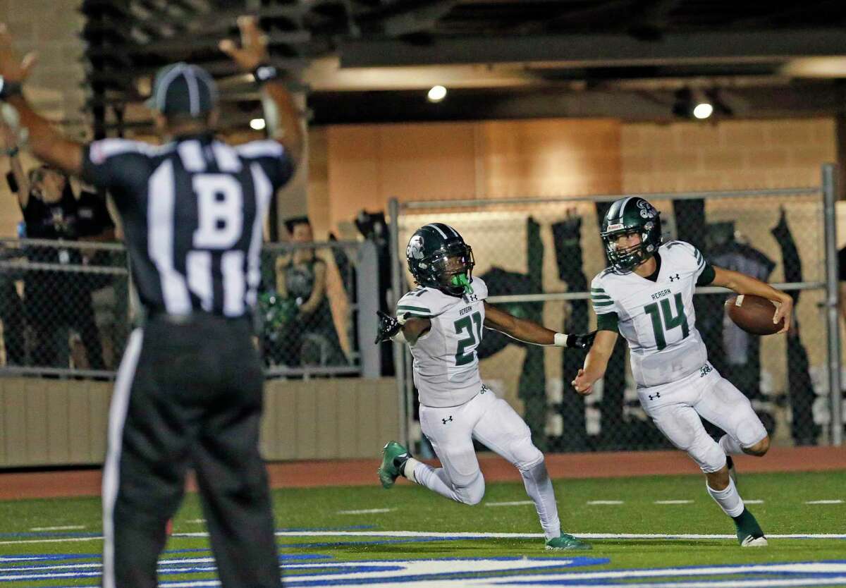 Dallas Cowboys score a touchdown at the McAllen airport