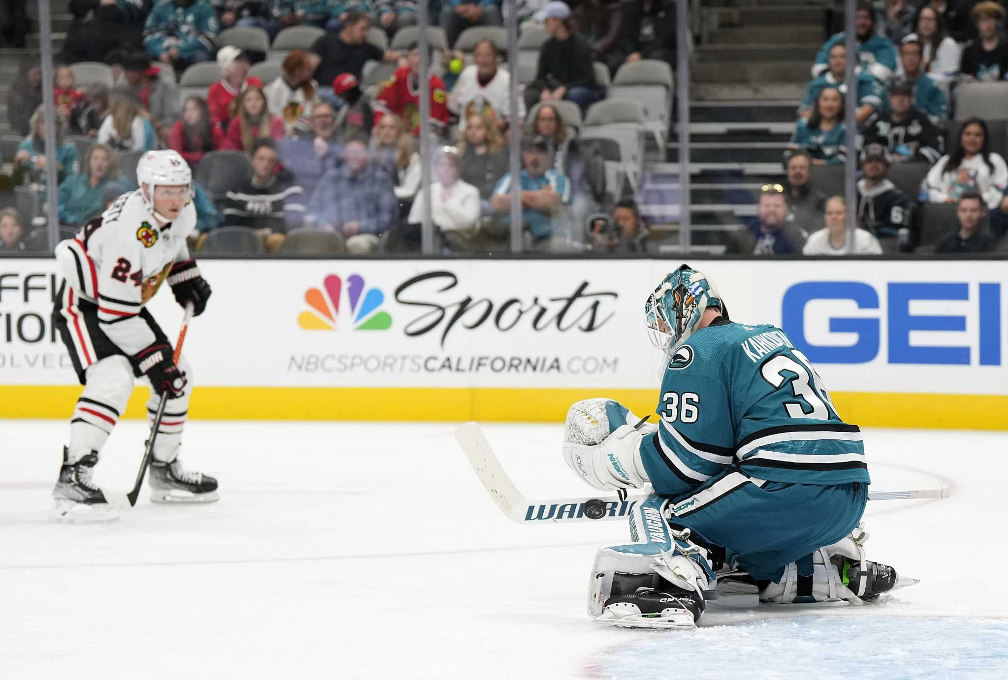 NHL: San Jose Sharks debut huge new video board at SAP Center