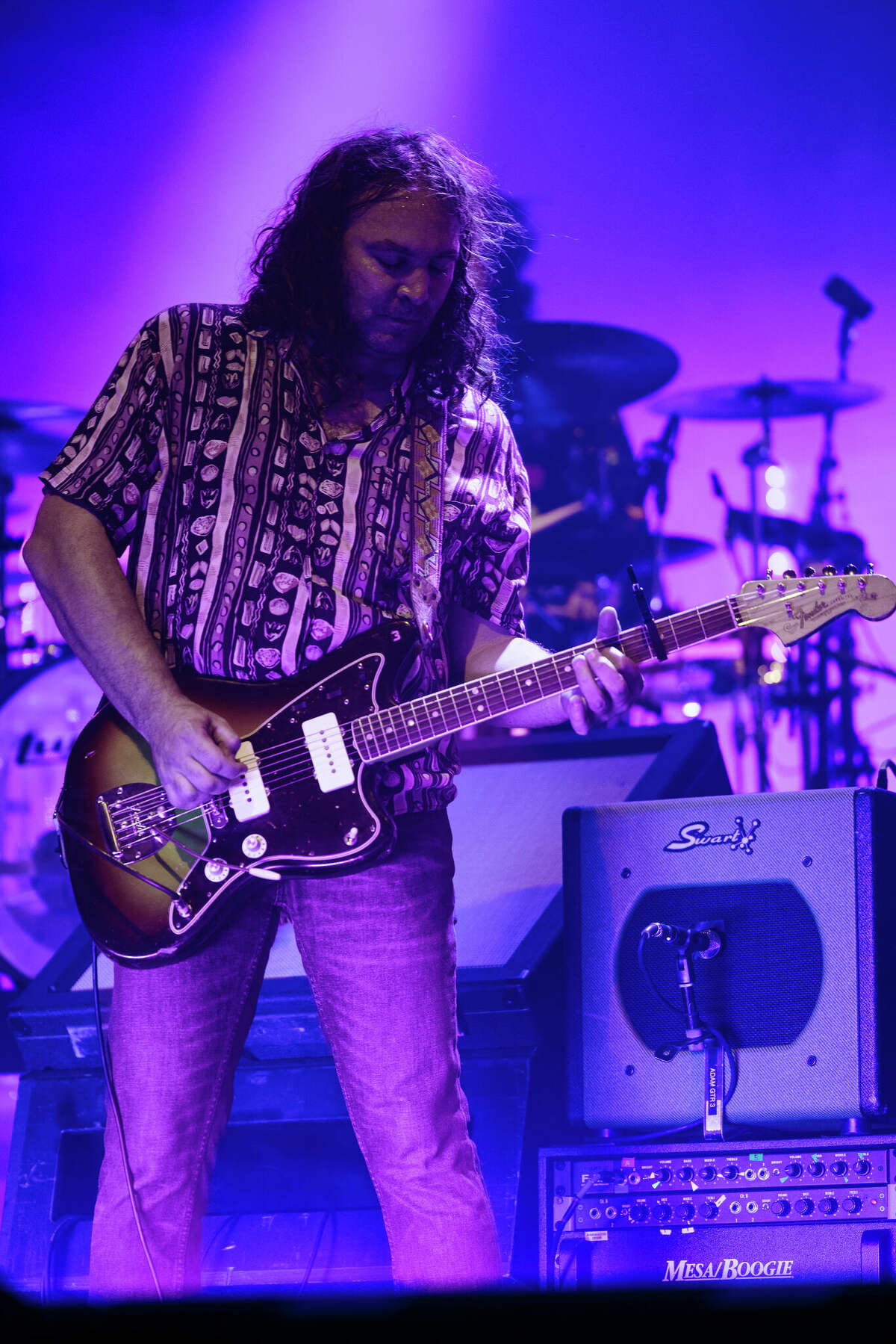 The War on Drugs performing on the T-Mobile stage during weekend two of the Austin City Limits Music Festival on Saturday, October 15.