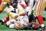 49ers-Chiefs: Hardman romps to 3 TDs as Chiefs rout Niners