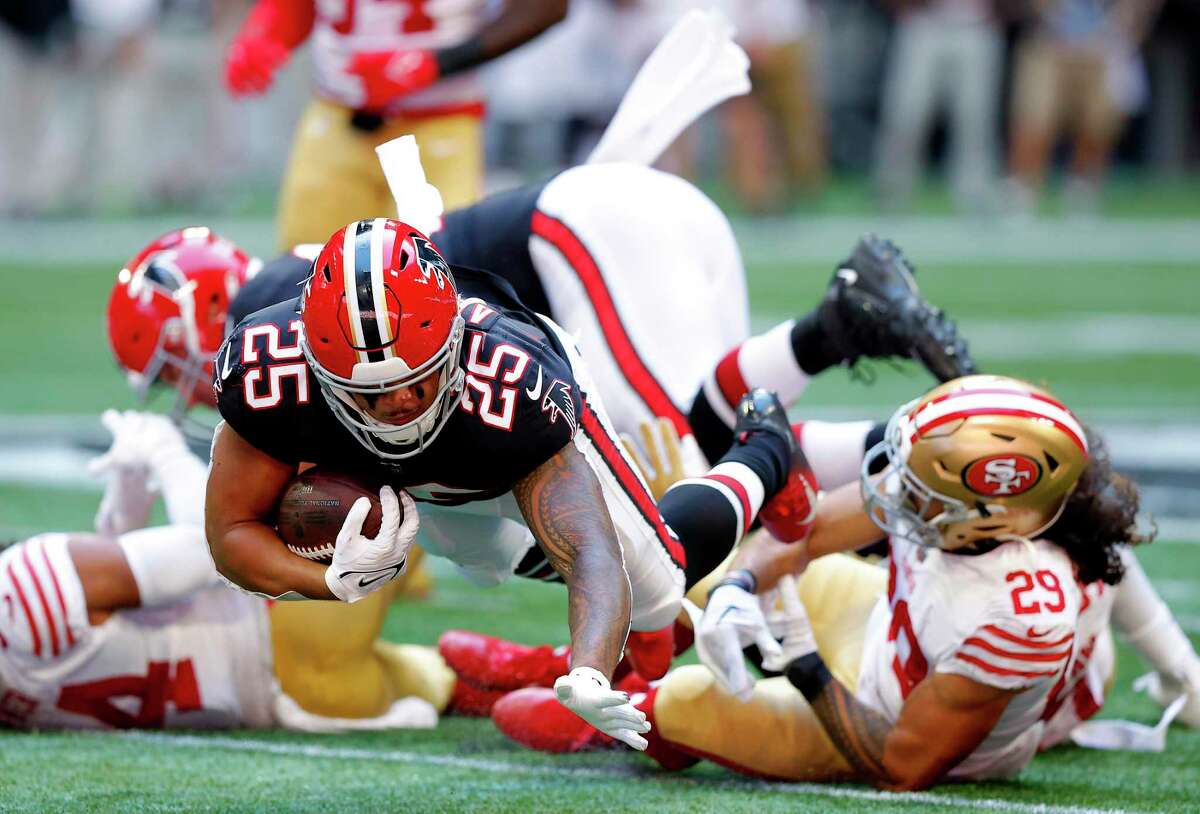 Swamped by injuries, 49ers bullied and beaten by Falcons 28-14