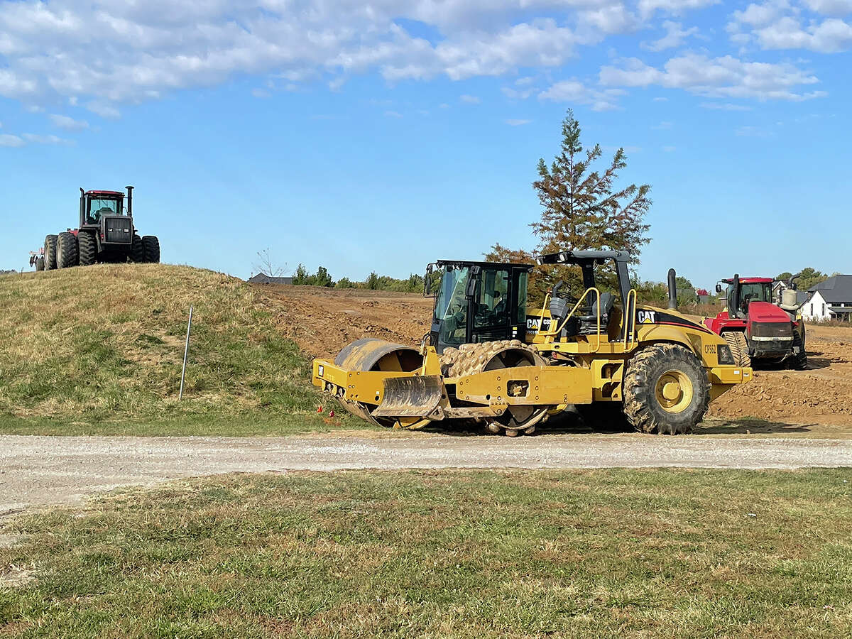 Equipment arrived last week to start clearing almost two acres along the north side of Governors' Parkway for the city's newest fire station, projected to open in 2024. 