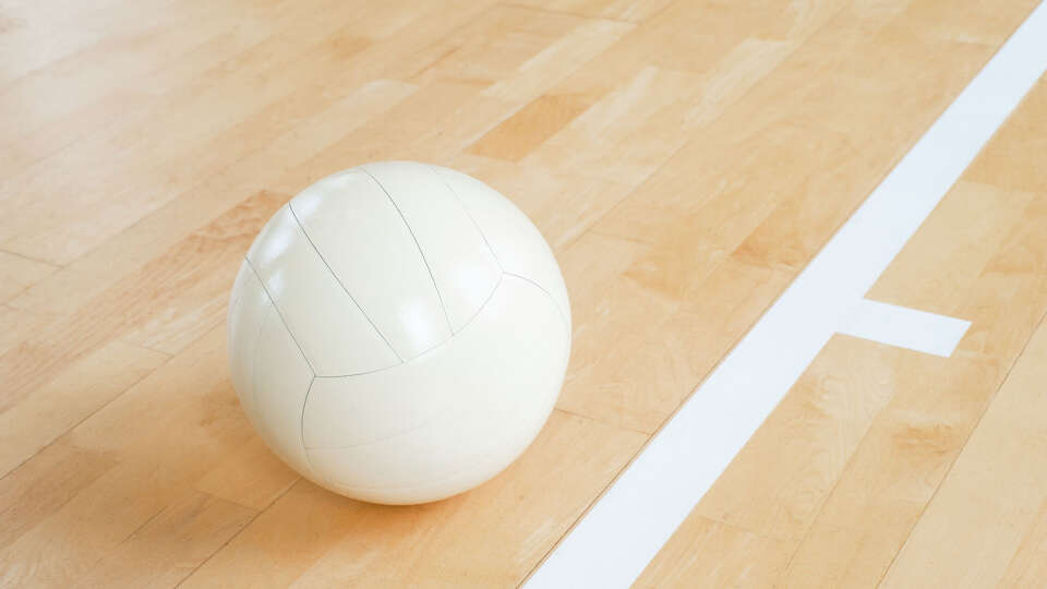 Stock volleyball image.